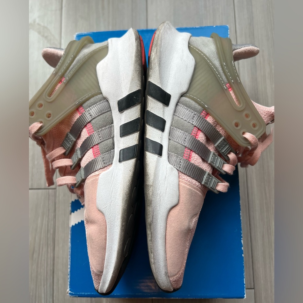 adidas Originals EQT Support ADV Girls' Grade School Vapor Pink/Grey BB6703 sz 6